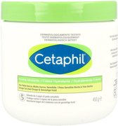 Cetaphil Hydraterende Crème - voor de droge, zeer droge & gevoelige huid - Rijke Moisturizer met Niacinamide & Vitamine E - Gezicht & Lichaam - 450g