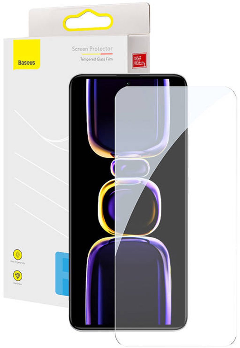 Baseus Gehard Glas Voor Xiaomi Redmi K60 K60 Pro Biedt Schermbescherming