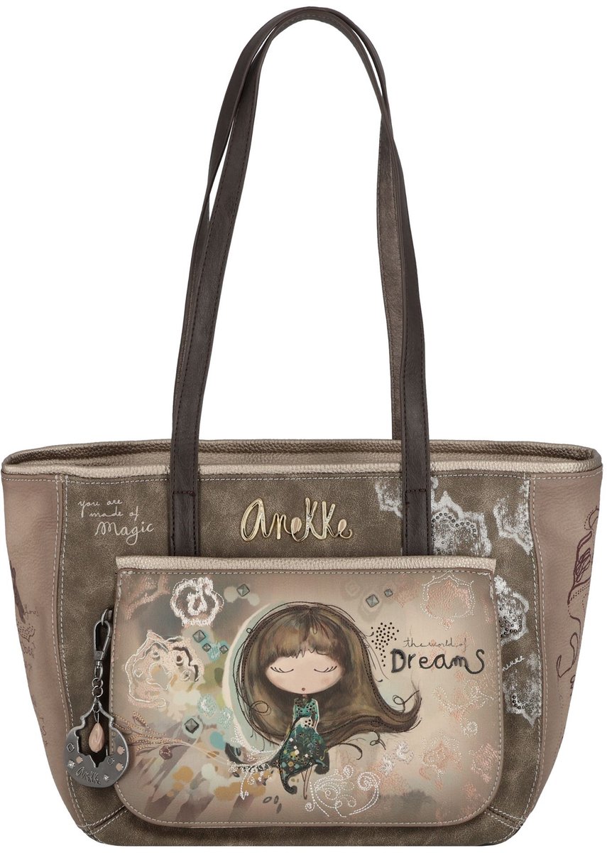 Anekke schoudertas Real Shoulder Bag Multicolor veelkleurig