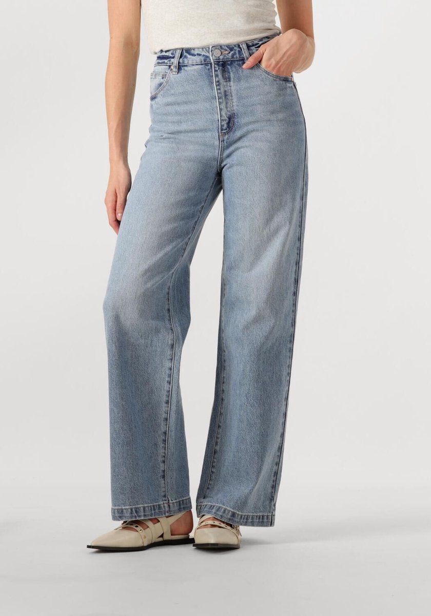 ABRAND JEANS High Wide Liv Jeans Dames - Broek - Blauw - Maat 28
