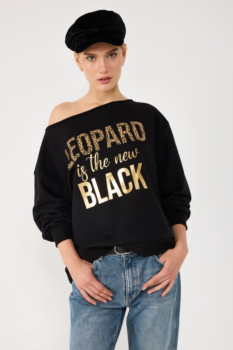 Sweatshirt Confort Léopard