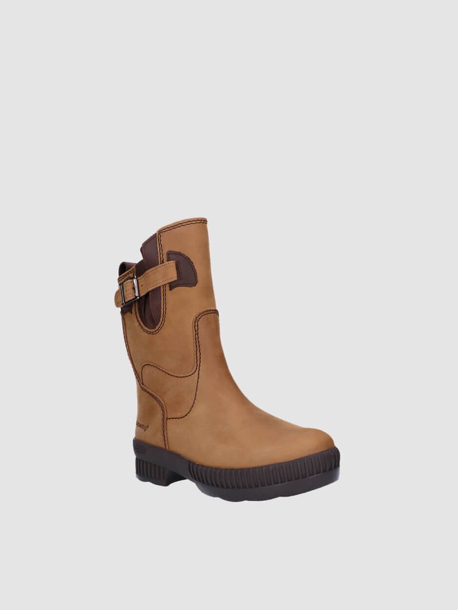 ZOO Adventure Emma Dames Outdoor laarzen Cognac Bruin