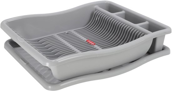 Curver afdruiprek groot l-grijs