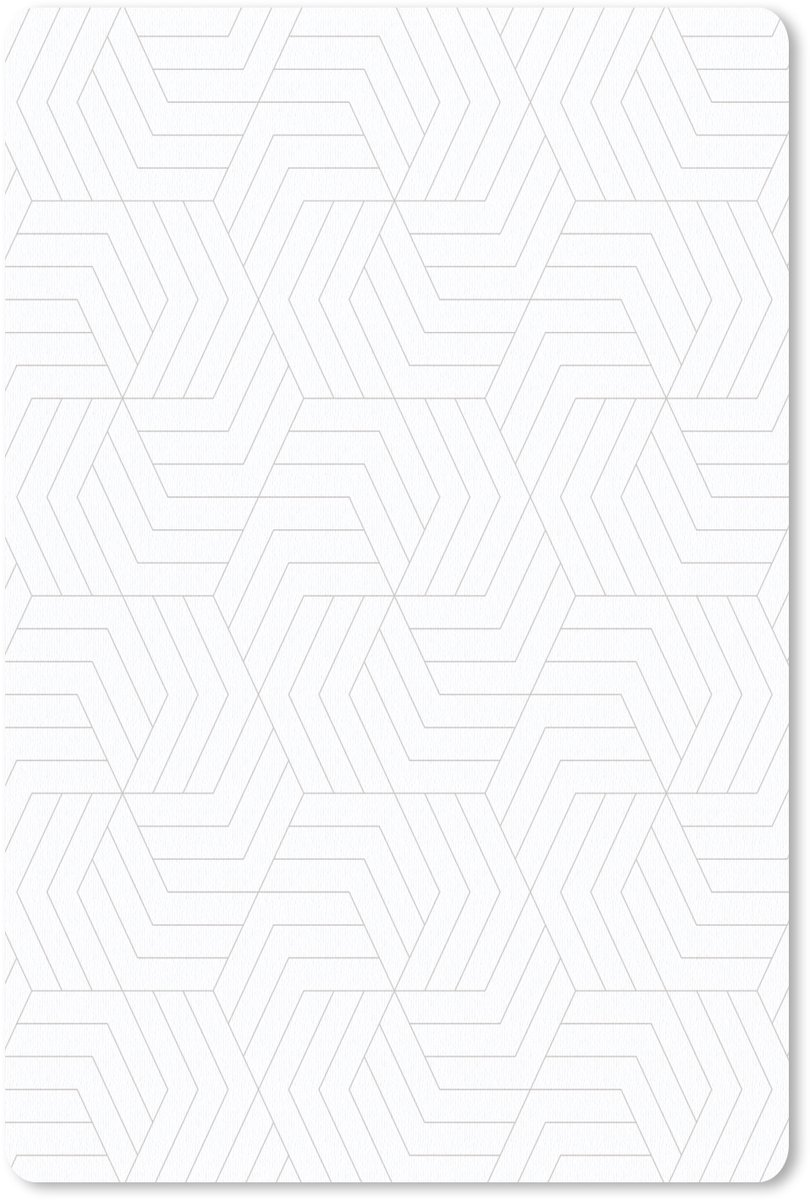 Muismat 18x27 cm - Mousepad Grafisch - Patroon - Modern - Muismatten
