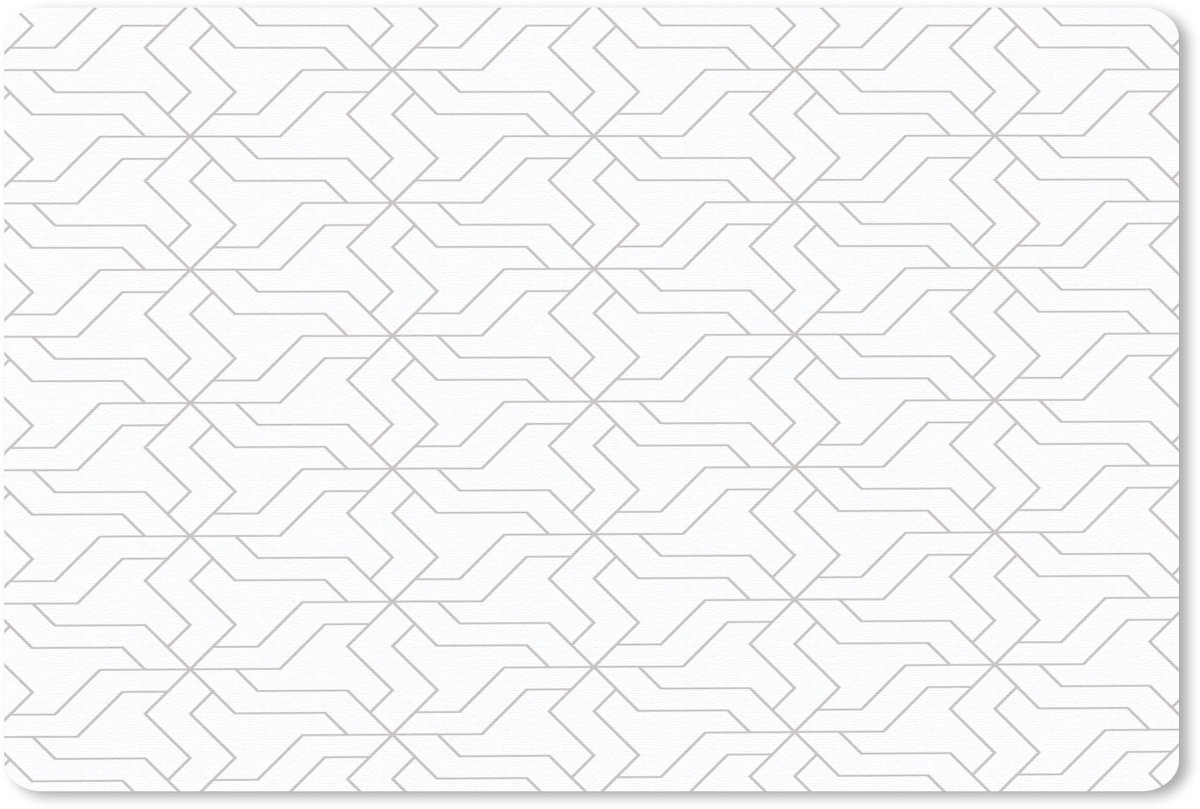 Muismat 27x18 cm - Mousepad Grafisch - Patroon - Modern - Muismatten