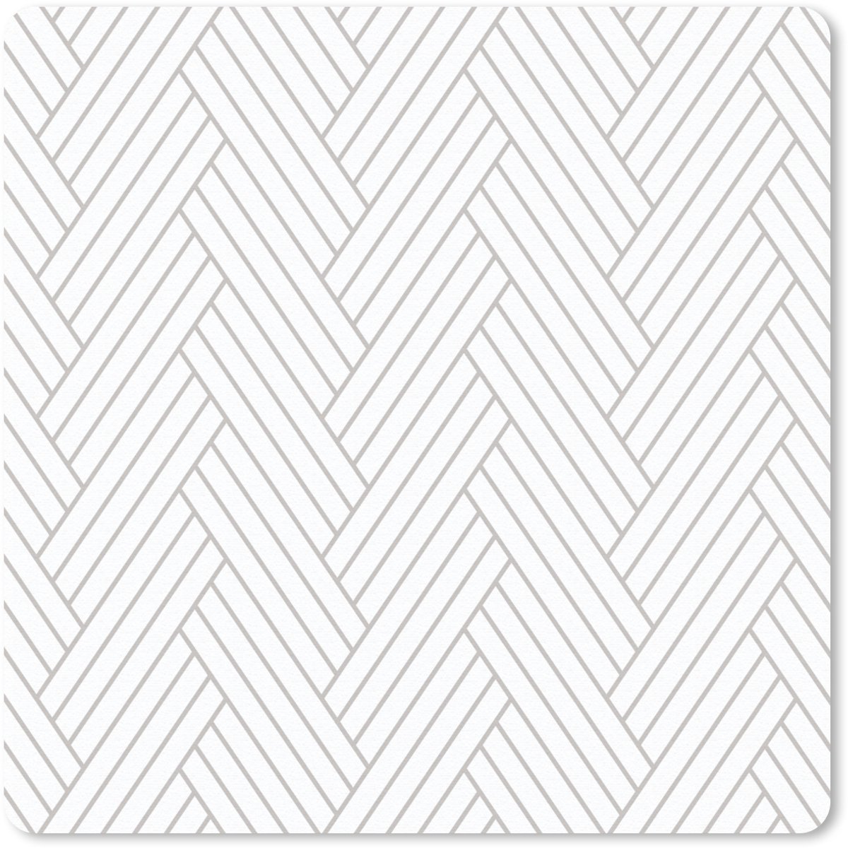 Muismat 20x20 cm - Mousepad Grafisch - Patroon - Modern - Geweven - Muismatten