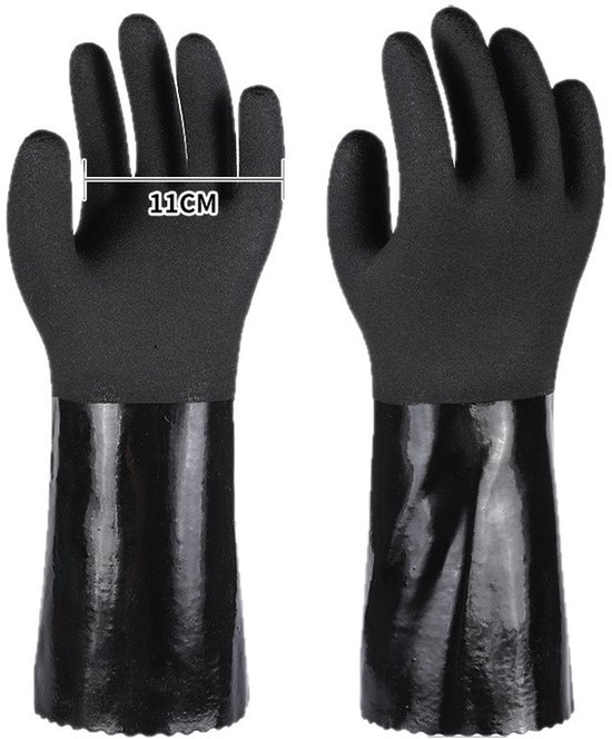 Handschoen Type 9991 L Latex - Groen - model Showa kopen? MijnIJz