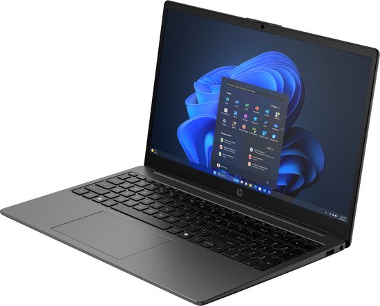 HP 250R G10 Intel Core 5 120U Laptop 39,6 cm (15.6") Full HD 16 GB DDR4-SDRAM 512 GB SSD Wi-Fi 6 (802.11ax) Windows 11 Home Zilver - HP - Hoofdafbeelding