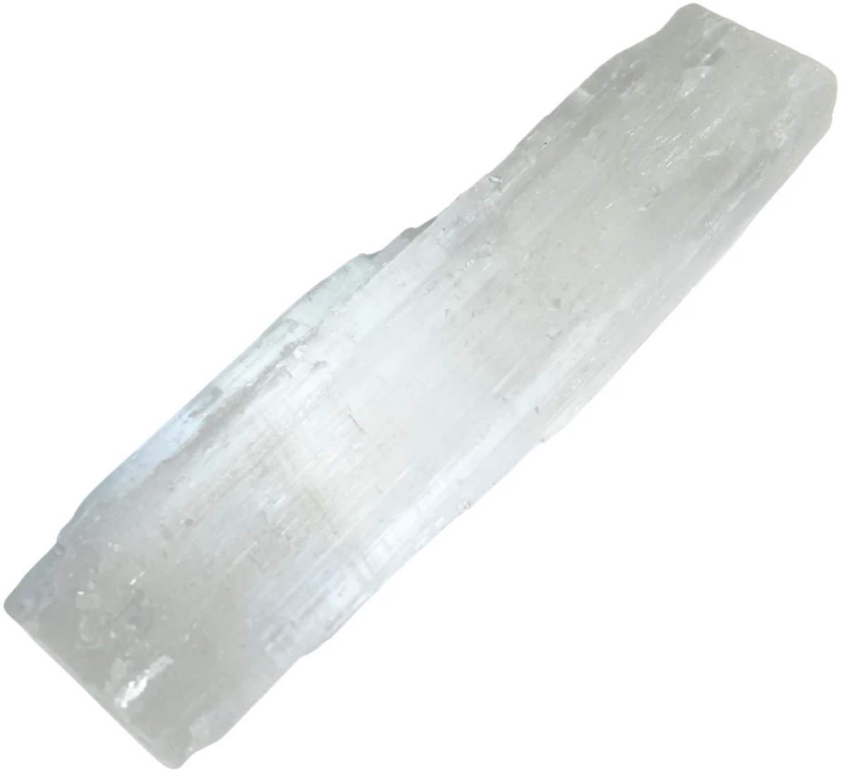 Ruben Robijn Seleniet oplaadsteen ruw (plankje 19-20 cm) Wit