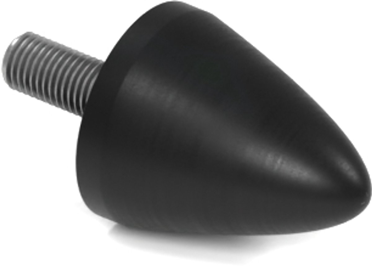 Rubbermagazijn - Parabool demper Type KP/D 30x36mm - M8 - Set 10 stuks
