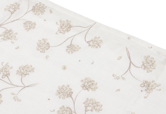Jollein - Hydrofiele Doek Small - 70x70cm - Leafy Dreams - 3 Stuks van Jollein — afbeelding 3