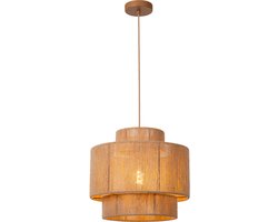 Lucide NOMI - Hanglamp - Ø 40 cm - 1xE27 - Taupe