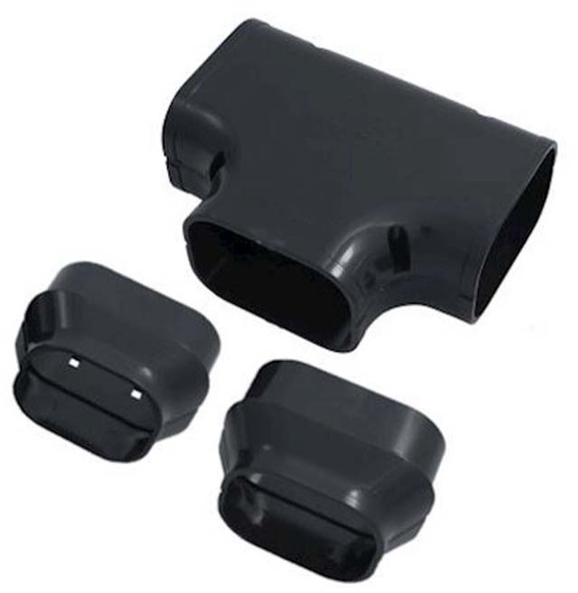 T-Stuk PVC Antraciet Inaba Denko ST-77-A 75 mm