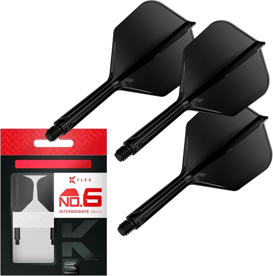 TARGET K-FLEX BLACK NO6 VOLS/ARBRE DE DART INTERMÉDIAIRE