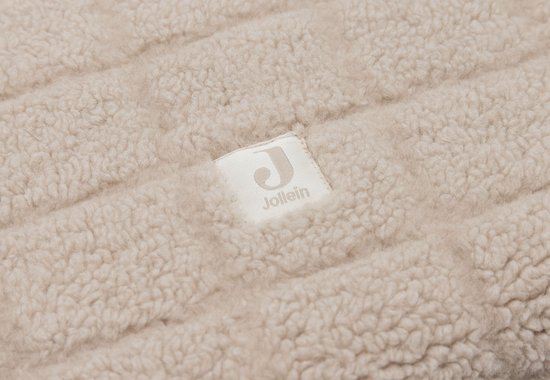 Jollein Boxzak - 65x42cm - Box Teddy - Warm Sand - Boxopbergzak — afbeelding 3