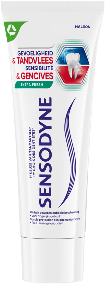 Sensodyne Tandpasta Gevoeligheid & Tandvlees Active Protect - 6 x 75 ml - Voordeelverpakking