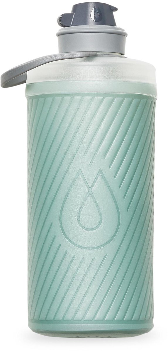 HydraPak Flux Softflask 1L - Flexibele waterfles - Sutro Groen