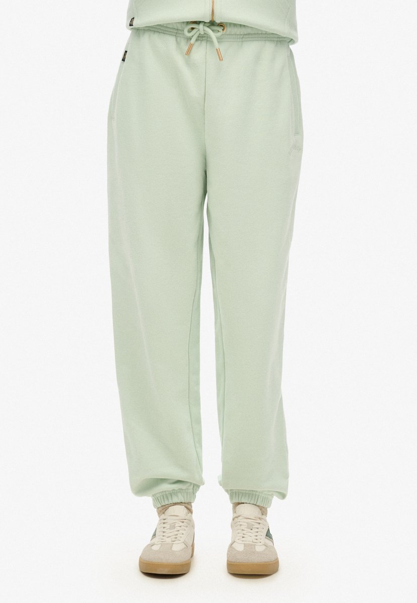 Superdry Athletic Essentials joggingbroek met logo Dames Broeken Groen