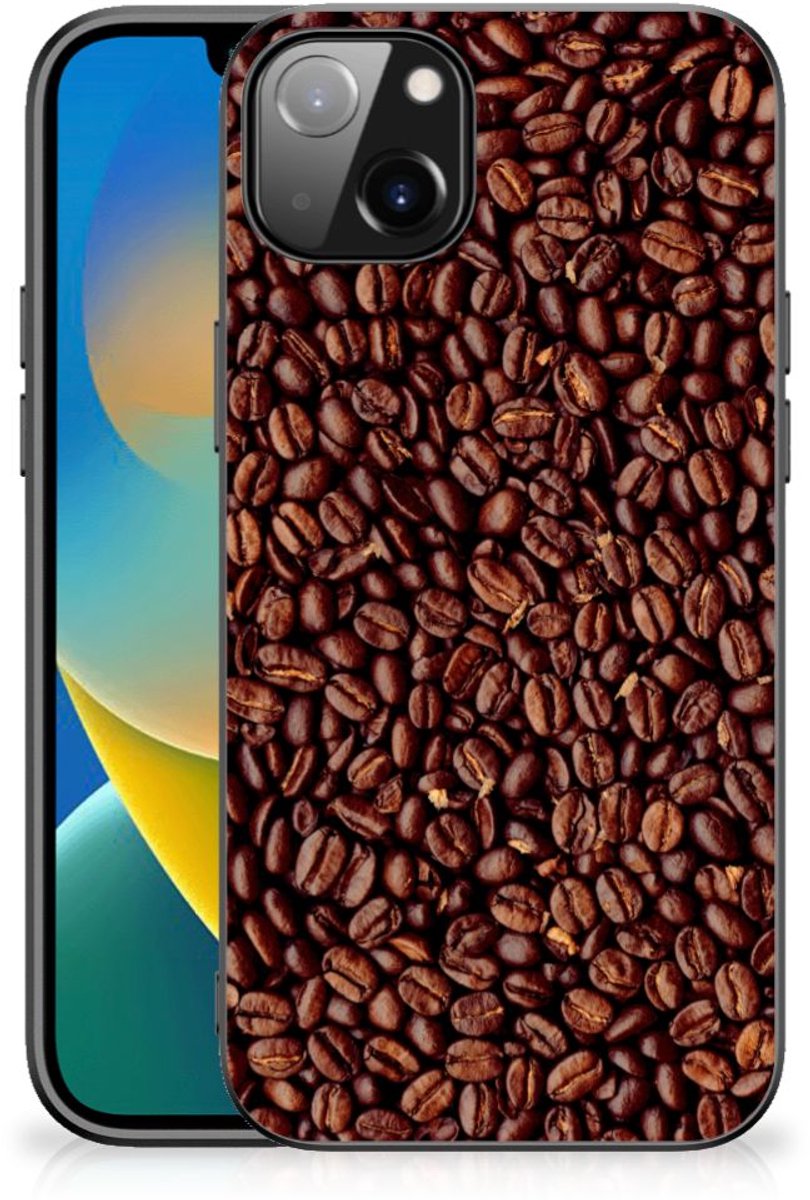 iPhone 14 Plus Back Cover Hoesje Koffiebonen