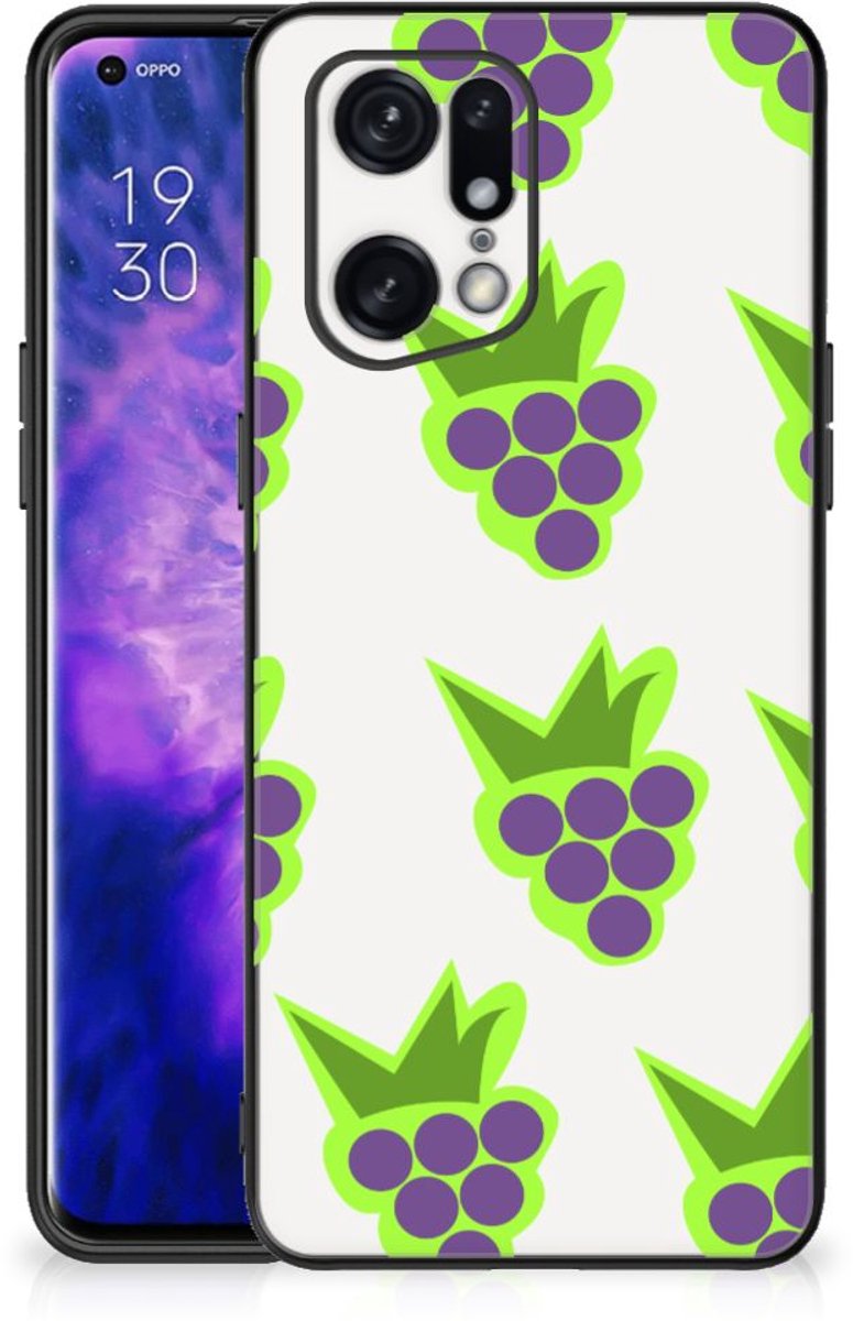 OPPO Find X5 Pro Back Cover Hoesje Druiven