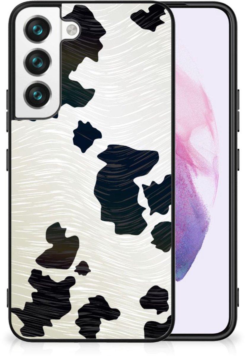 Samsung Galaxy S22 Dierenprint Telefoonhoesje Koeienvlekken