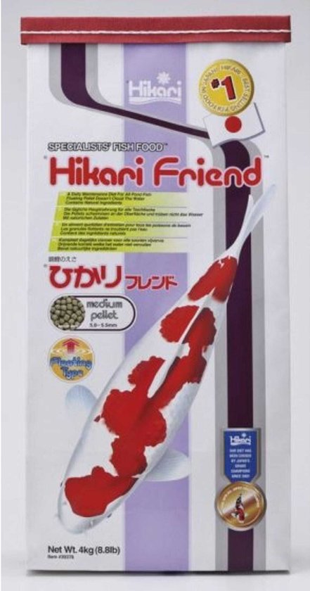 Hikari Friend medium - Vissenvoer - 4 kg