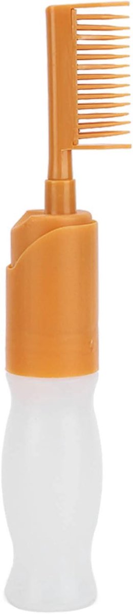 110ml Wortelkam Applicatorfles Haarverffles met Kam en Schaalverdeling - Voor Thuis Kapperszaak - Hoofdhuidbehandeling