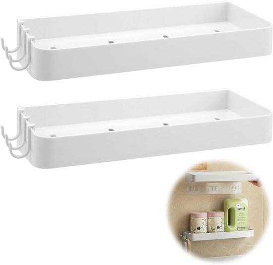 Douchemand Doucheplank RVS Geen Boren Nodig: 2 Stuks Doucheplank Shampoohouder Badkamerplank Zelfklevende Badkamerplank Douchegel Wandplank Opbergorganizer Voor Douche Badkamer Keuken Douchemand Doucheplank RVS Geen Boren Nodig: 2 Stuks Doucheplank Shampoohouder Badkamerplank Zelfklevende Badkamerplank Douchegel Wandplank Opbergorganizer Voor Douche Badkamer Keuken