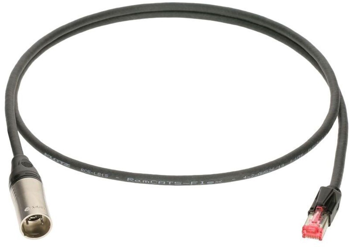 Klotz DMC-X5MR-0120 DMX-CAT adapter met XLR 1,2 meter