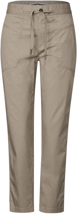 Street One - Pantalon - Taille 34 - Femme - 16381 gris chamois -
