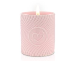 HighOnLove - Pink Massage Kaars Aardbei & Champagne