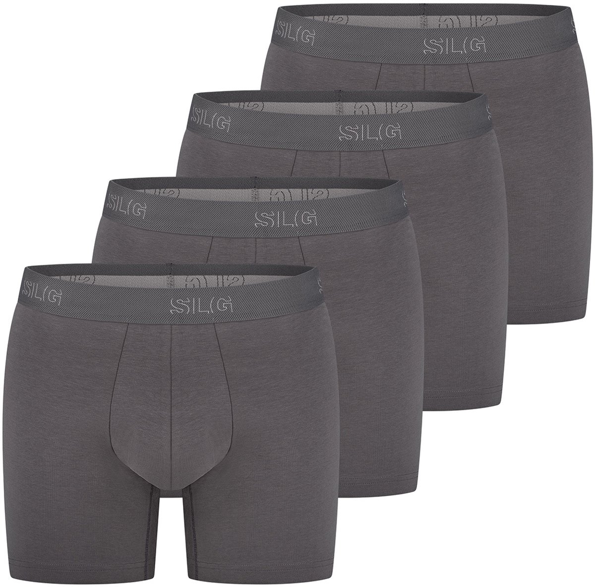 sloggi Heren lang short / pant 4 pack SLG Base