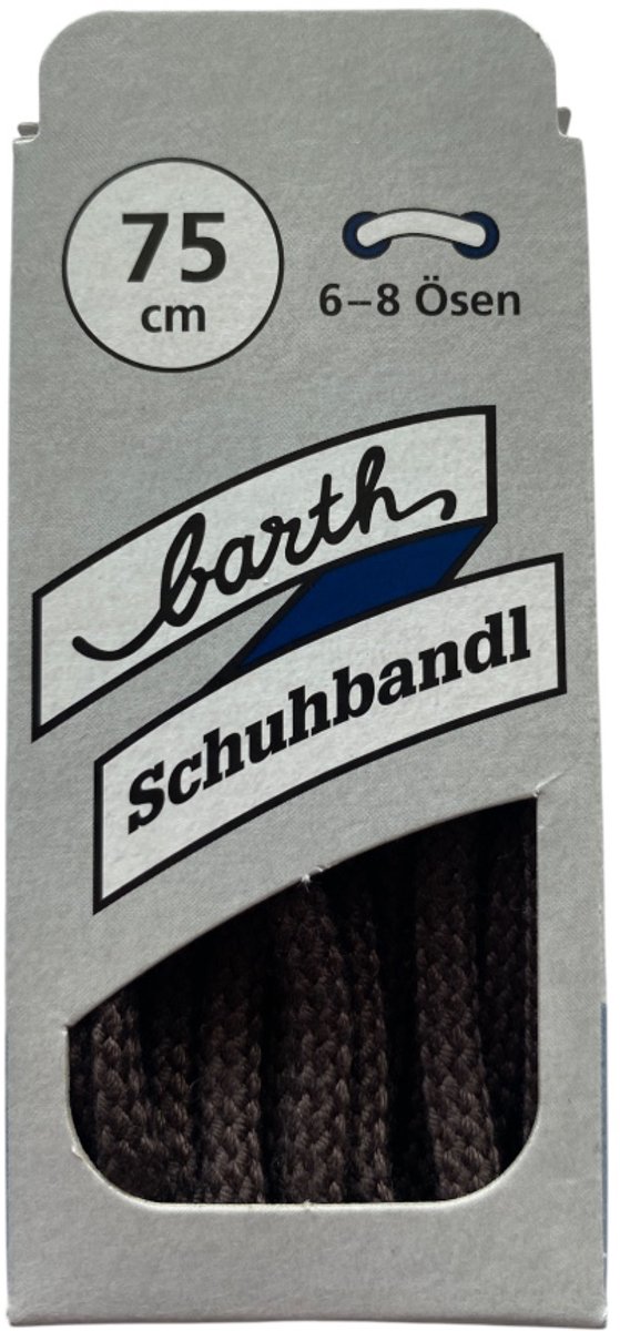 Veters dik rond 75 cm Bruin (Barth)03