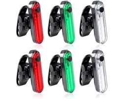 6 stuks navigatielichten voor boot, navigatielampen, boot, led-navigatielampen, 4 soorten modus, knipperlicht, pop, boot, led-verlichting voor boot, jacht, kajak