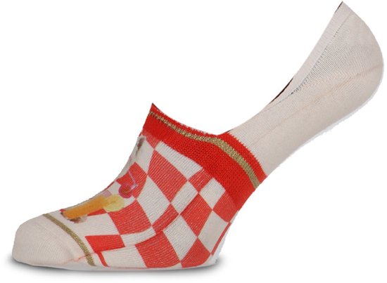 XPOOOS dames footies cocktail hour multi - 35-42