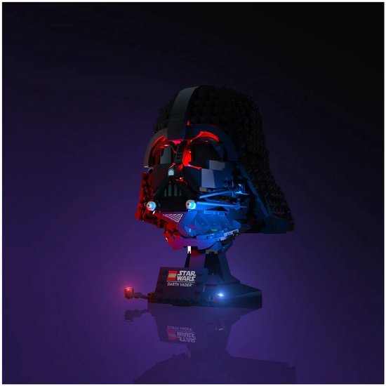 LMB 2.0 - Verlichtingsset geschikt voor LEGO® Star Wars Darth Vader Helm 75304