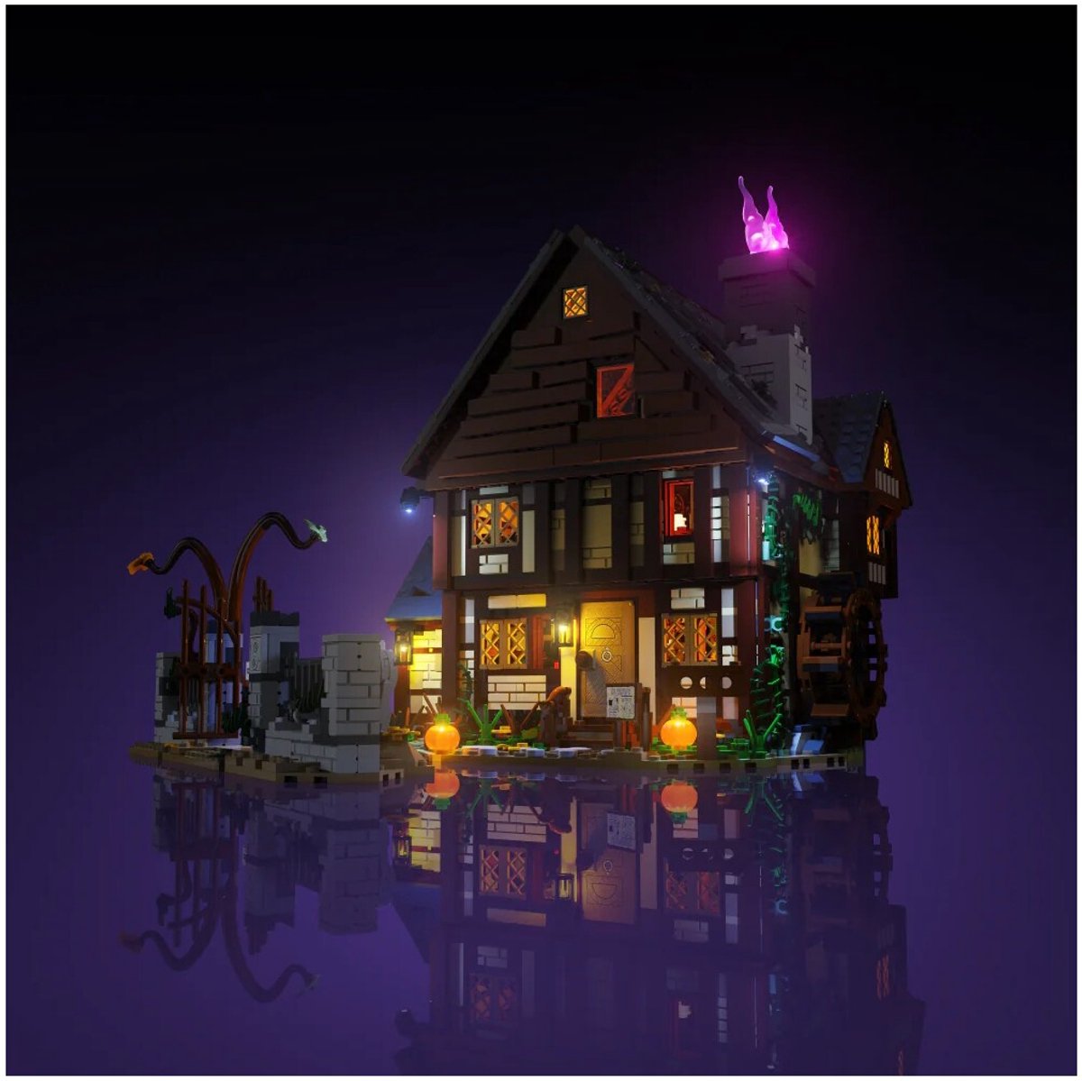 LMB 2.0 - Verlichtingsset geschikt voor LEGO® 21341 Disney Hocus Pocus: Het Huisje van de Sanderson Zussen
