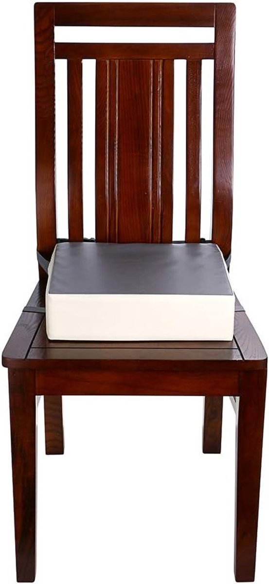 Mrs. Jones Verstelbare Wasbare Booster Seat Baby Peuter Grijs-Beige Eetkamerstoel Pad 315 cm 315 cm 8cm 124" 124" 3.15" . van Mrs. Jones — afbeelding 3