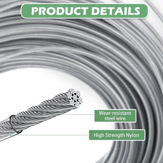 Allecto Plus - Grastrimmerdraad 24 mm x 30 m - Maaidraad voor bosmaaier