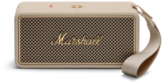 Marshall Middleton II Draagbare Bluetooth Speaker 360° Stereo IP67 Waterdicht 30+ Uur Playback Cream