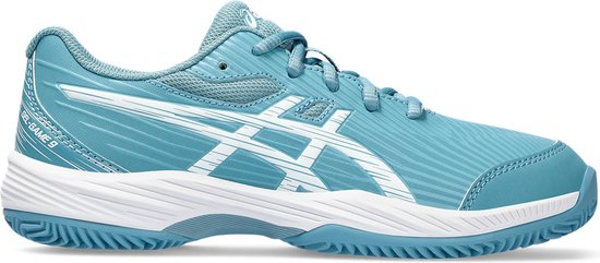 Asics Tennisschoen Gel Game 9 GS Clay/OC Junior Blauw Wit