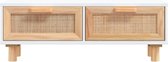 vidaXL-Salontafel-80x40x30-cm-bewerkt-hout-en-grenenhout-wit