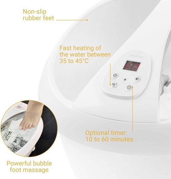 medisana FS 888 - Premium voetbubbelbad