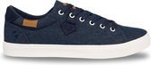 Heren Sneaker Laren  -  Donker Denim Blauw