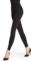 FALKE Seamless naadloos ondoorzichtig legging dames zwart - Maat XL 46-48