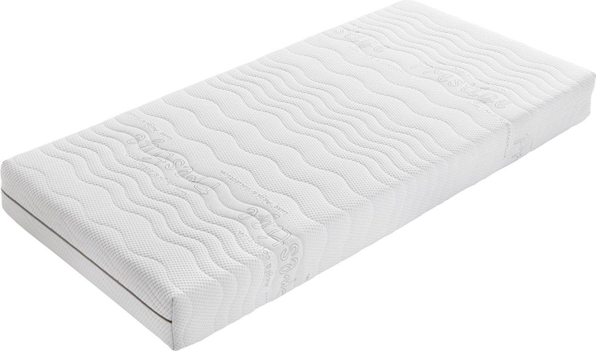 Nessa® Bedden Amsterdam B.V. Micro Pocket SG45 EXTRA HARD MATRAS 20CM DIK!! - dikte 20cm - 7 Comfortzones - anti-allergisch - wasbaar tot 30 graden - Oeko-Tex gecertificeerd - 100x210 wit