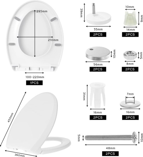 Vind toiletbril deksel op - maart 2026