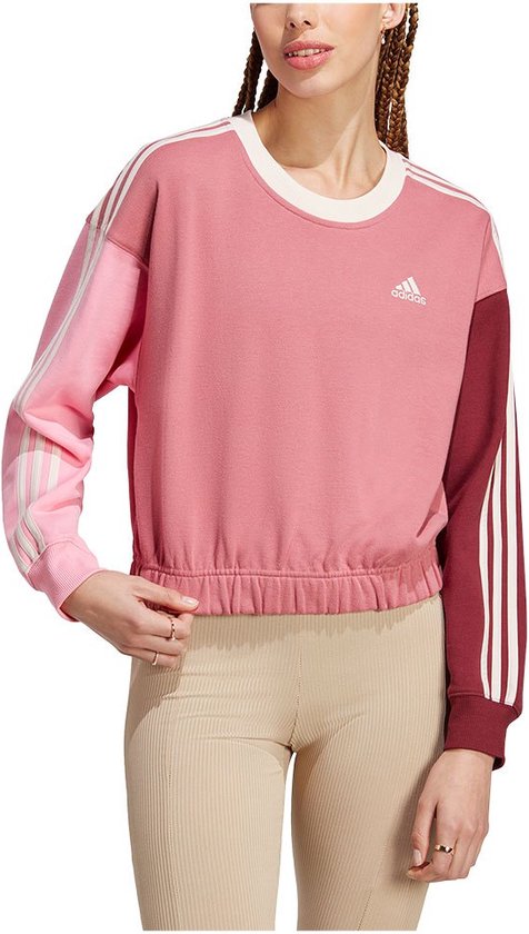 Adidas Sportswear 3s Cr Sweatshirt Roze L Vrouw