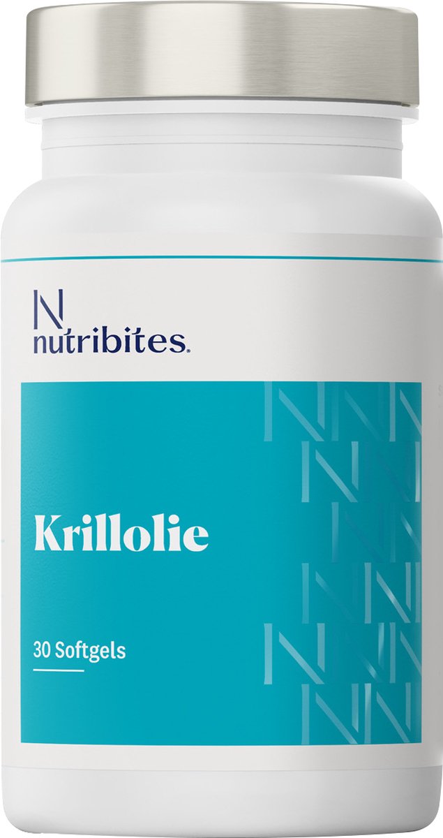 Goedkoopste Nutribites Krillolie - 100 Pure Krill - Vol omega 3-vetzuren - Alternatief voor visolie - Voor hart en hersenen - 30 Softgels