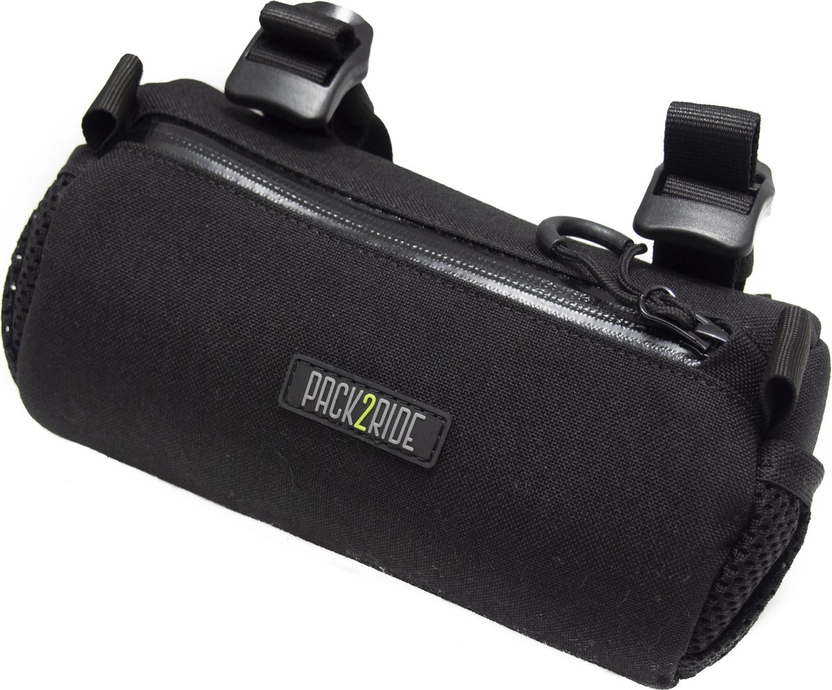 PACK2RIDE Toprock - Sacoche De Cadre De Vélo - Tissu Cordura Imperméable Et Résistant Et Support Essentiel Quotidien - Tube Supérieur - Sacoche De